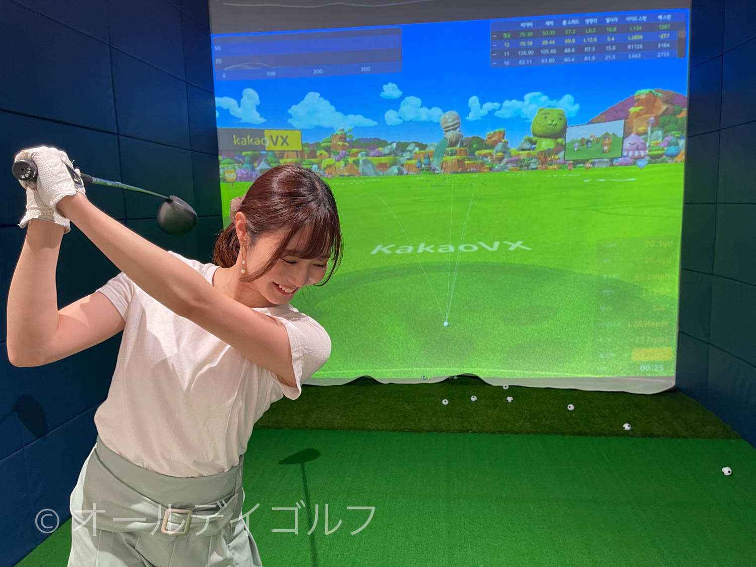 ルデイゴルフ四谷の外観